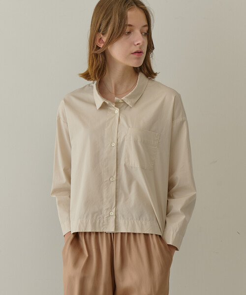 シャツ ブラウス GALLEGO DESPORTES | コットン ショートシャツ WOMEN 