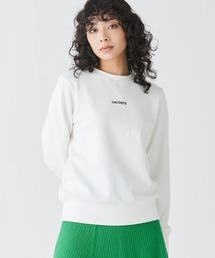 希少デザイン LACOSTE スウェット 赤 刺繍ロゴ レディースM LACOSTE - 希少デザイン LACOSTE スウェット 赤 刺繍ロゴ レディースM