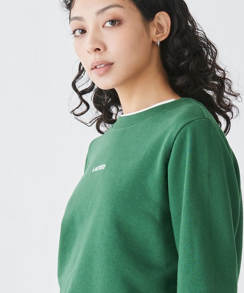 LACOSTE（ラコステ） トレーナー スウェット ブランドネームロゴ刺繍