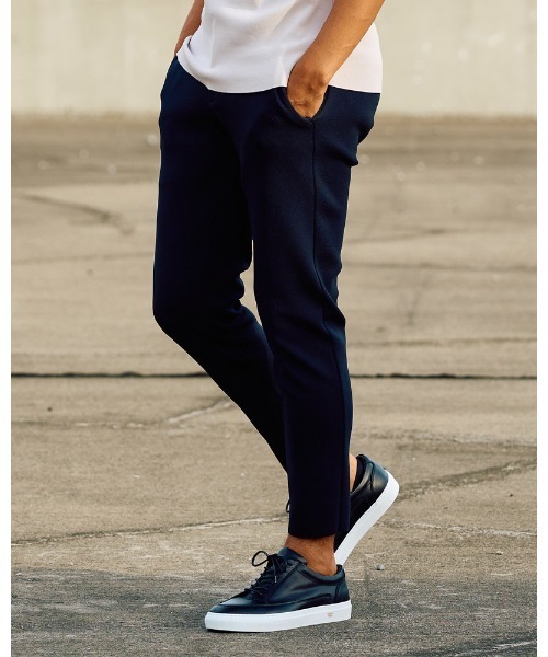 wjk スラックス function knit easy slacks メンズ : ZOZOTOWN Yahoo