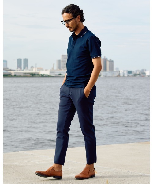 wjk スラックス function knit easy slacks メンズ : ZOZOTOWN Yahoo