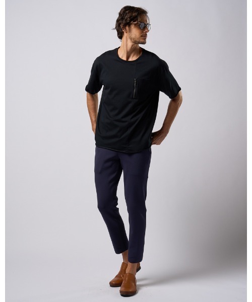 wjk スラックス function knit easy slacks メンズ : ZOZOTOWN Yahoo