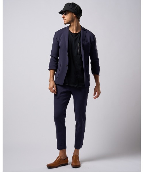wjk スラックス function knit easy slacks メンズ : ZOZOTOWN Yahoo