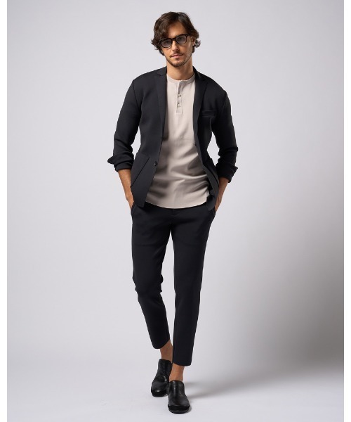 wjk スラックス function knit easy slacks メンズ : ZOZOTOWN Yahoo