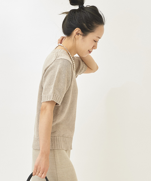plage 「Plage」 半袖ニット - オレンジ レディース : ZOZOTOWN