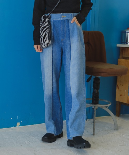 Kastane 「Kastane」 デニムパンツ 2 ブルー レディース