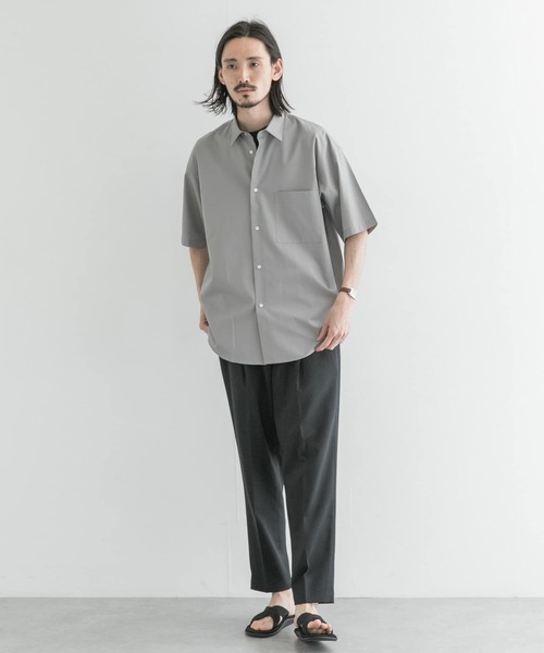 URBAN RESEARCH THOMAS MASON 半袖シャツ THOMAS MASON 「THOMAS MASON」 半袖シャツ「URBAN RESEARCH