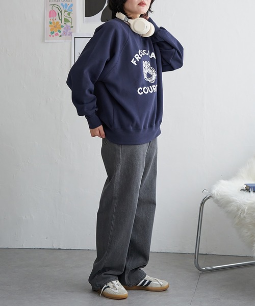 ニ*ム様 ★ホワイツビル★ カラーフロッキーラグラン トレーナー L ニ*ム様 ☆ホワイツビル☆ カラーフロッキーラグラン トレーナー L ニ*ム