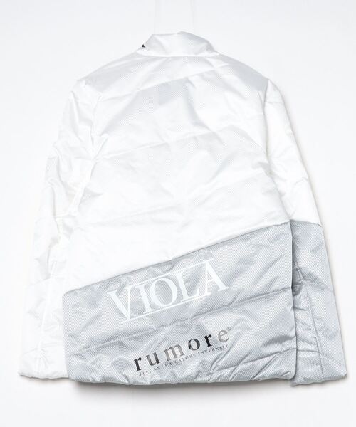 VIOLA ホワイト ダウンジャケット VIOLA ダウンジャケット ダウン 「VIOLA rumore/ヴィオラ ルモーレ