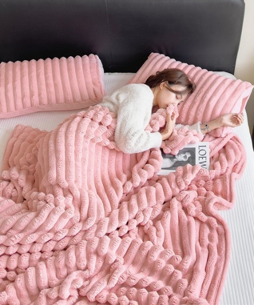 ブランケット 「100×150cm」もこもこ毛布 掛け布団 大判ブランケット