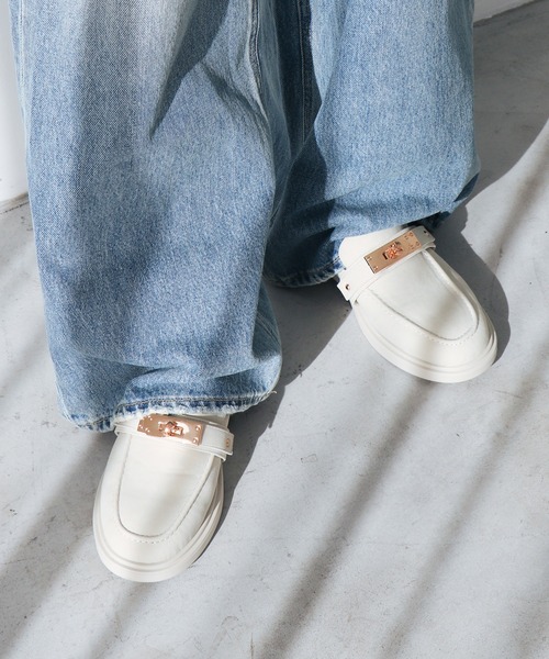 EVOL（イーボル） ローファー 「クッション入り・柔らかい」バックル