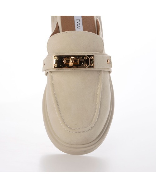 EVOL（イーボル） ローファー 「クッション入り・柔らかい」バックル