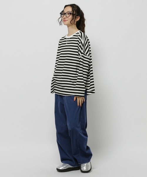 tシャツ (mici)カットオフプルオーバー レディース mici（ミチ）の「(mici)サークルカットオフプルオーバー（T