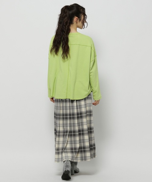 tシャツ (mici)カットオフプルオーバー レディース mici（ミチ）の「(mici)サークルカットオフプルオーバー（T