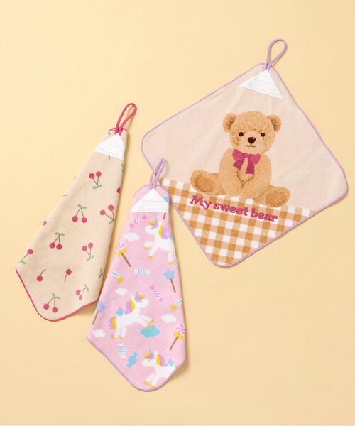 BREEZE タオル ループ付きタオル3点セット : ZOZOTOWN Yahoo!店
