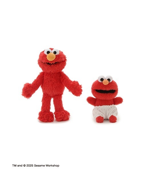 エルモ スーパーヒーローぬいぐるみ 約30cm BABY,SO CUTE！】ベビーぬいぐるみ エルモ(ぬいぐるみ)｜SESAME