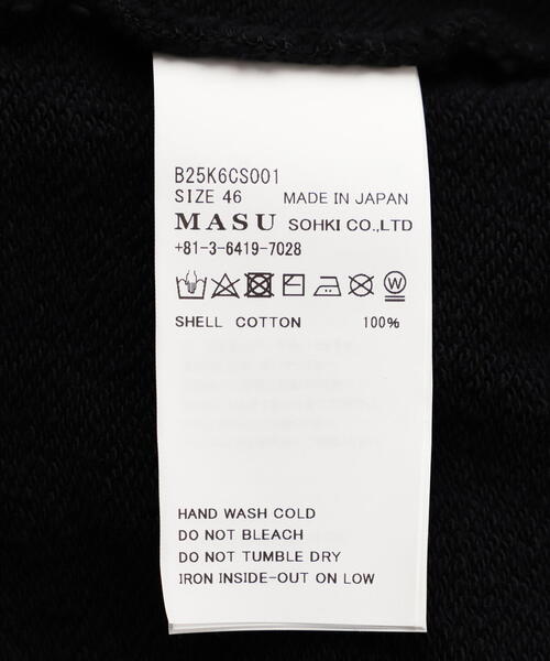 MASU パーカー MASU/エムエーエスユー/“MASU BOYS” ZIP-UP