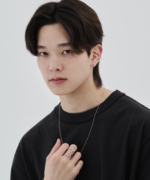 【Glitter】シルバー ダイヤモンド風 チェーンネックレス WYZ ネックレス glitter chain necklace / グリッターチェーン