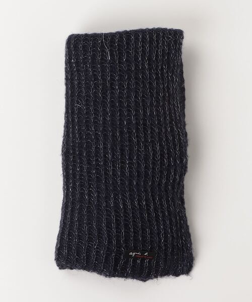 agnes b.（アニエスベー） ストール - ネイビー レディース : ZOZOTOWN