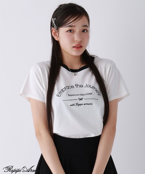 The Kid Laroi 【 Bandaid T-Shirt Womens 】 ファッション レディースファッション トップス Tシャツ カットソー レディー フロントプリント ボクシー 半袖Tシャツ[品番：KH000015531