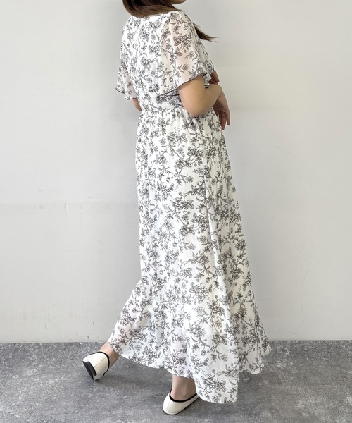 ワンピース 花柄ケープワンピース : ZOZOTOWN Yahoo!店 - 通販 - Yahoo