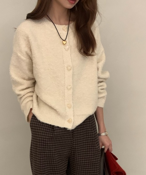 sakishimatokyo ニットカーディガン FREE アイボリー レディース