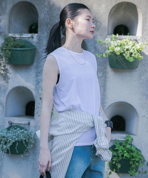 URBAN RESEARCH tシャツ new basic ドライツイストノースリーブ