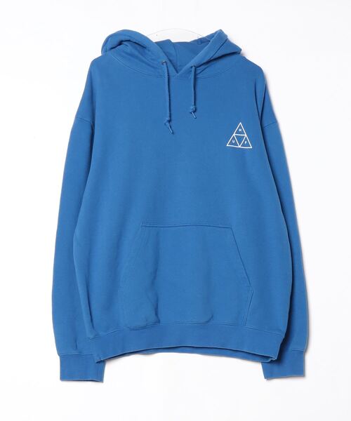 HUF 「HUF」 プルオーバーパーカー L ブルー メンズ : ZOZOTOWN