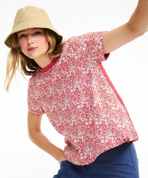 AIGLE / エーグル リバティプリント 半袖Tシャツ リバティプリント 半袖Tシャツ | AIGLE/エーグル | 三越伊勢丹