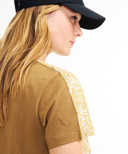 AIGLE（エーグル） tシャツ リバティプリント 半袖Tシャツ レディース