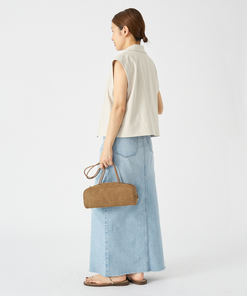 IENA ベスト ジレ ラペルドショートジレ レディース : ZOZOTOWN