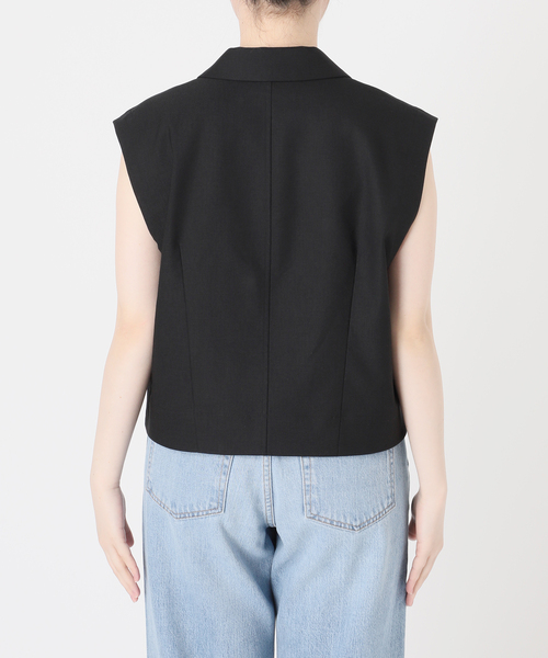 IENA ラペルドショートジレ 2024AW ラペルドショートジレ（ジレ）｜IENA（イエナ）の通販