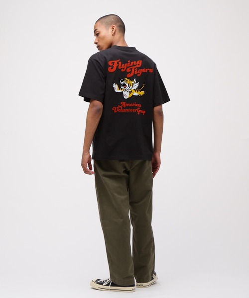 国内発送【AVIREX】フライングタイガー 半袖Tシャツ FLYING TIGER T-SHIRT / フライングタイガー 半袖Tシャツ