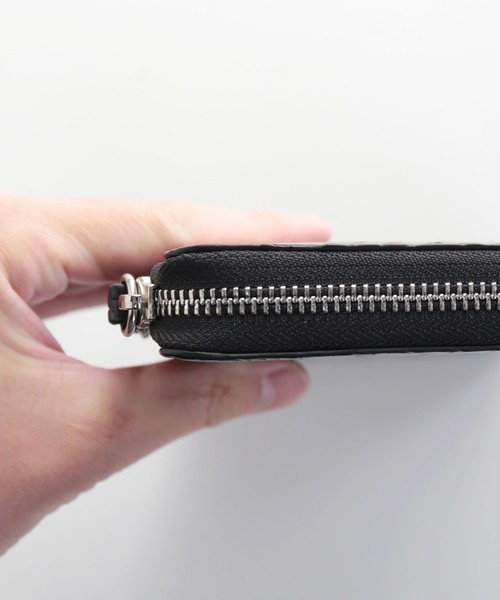 長財布 財布 クロコダイルレザー 長財布 手帳型 センター取り 一枚革 メンズ レディースの画像
