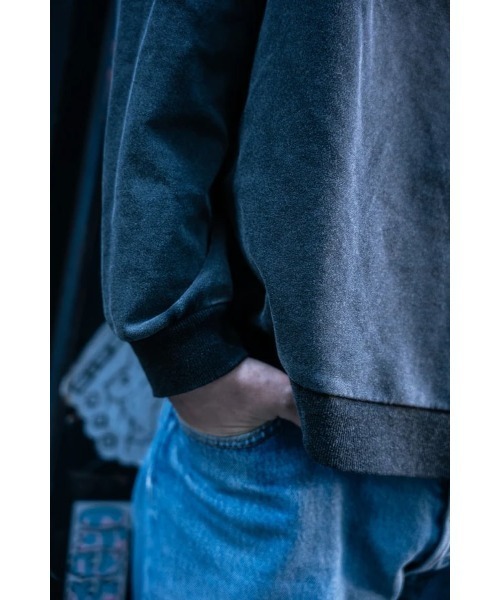 トレーナー スウェット gibous/ギボス/gibous powder eyelet logo tra レディース gibous トレーナー スウェット gibous/ギボス/gibous powder