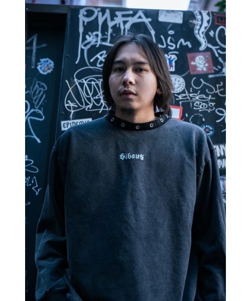 トレーナー スウェット gibous/ギボス/gibous powder eyelet logo tra レディース gibous トレーナー スウェット gibous/ギボス/gibous powder