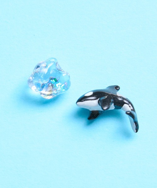gargle（ガーグル） ピアス ガーグル：海の生き物シリーズ シャチ