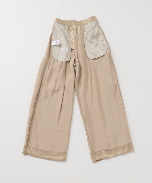 未使用タグ付き！IENA コットンサテンカーゴパンツ IENA - タイムセール❗️IENA コットンサテンカーゴパンツの通販