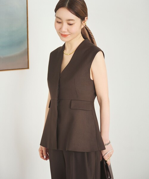 Demi-Luxe BEAMS（デミルクス ビームス） ベスト ジレ エディター東原