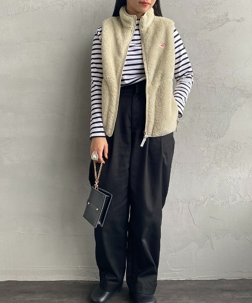 DANTON Vêtements de Travail ウールベスト 40 Danton 「DANTON」 ベスト 40 ブラック レディース : ZOZOTOWN