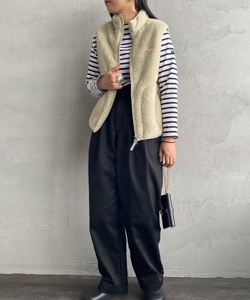 DANTON Vêtements de Travail ウールベスト 40 Danton 「DANTON」 ベスト 40 ブラック レディース : ZOZOTOWN