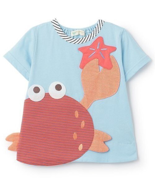 babycheer（ベイビーチアー） tシャツ カニTシャツ キッズ 子供服