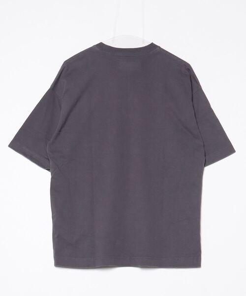 「UNIVERSAL OVERALL」 ワンポイント半袖Tシャツ M グレー メンズ