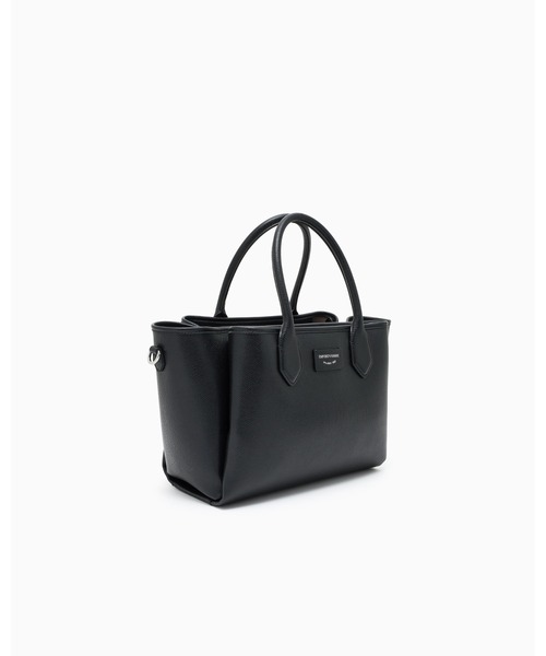 エンポリオアルマーニ　トートバッグ未使用　本革ブラック EMPORIO ARMANI トートバッグ 「エンポリオ アルマーニ