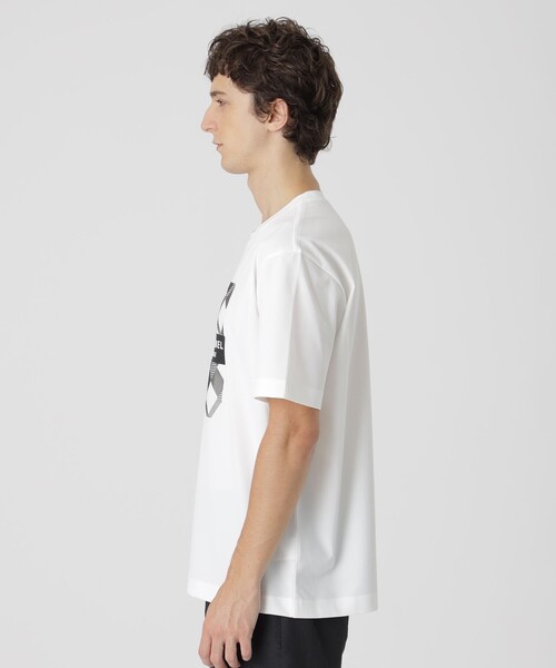 メンズTシャツ ホワイト BLACK LABEL CRESTBRIDGE（ブラックレーベル クレストブリッジ） t