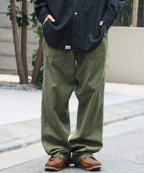 orsrow ミリタリーチノ　vintage fit ワイドシルエット or231225s01_1.jpg
