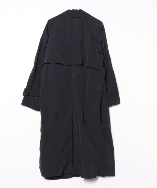 Steven Alan ステンカラーコート (M 黒) STEVEN ALAN（スティーブンアラン） ステンカラーコート M ブラック