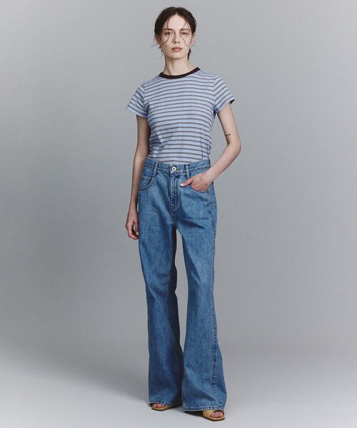 「MILLER」 半袖カットソー FREE ワイン レディース_画像2