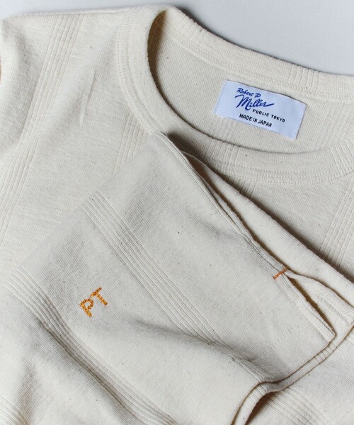 「MILLER」 半袖カットソー FREE ワイン レディース_画像5