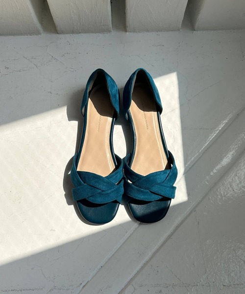 「URBAN RESEARCH DOORS」 フラットサンダル 38 ブラック レディース_画像5
